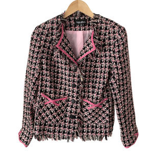 NWOT Sharon Anthony Tweed Blazer Sz 8P